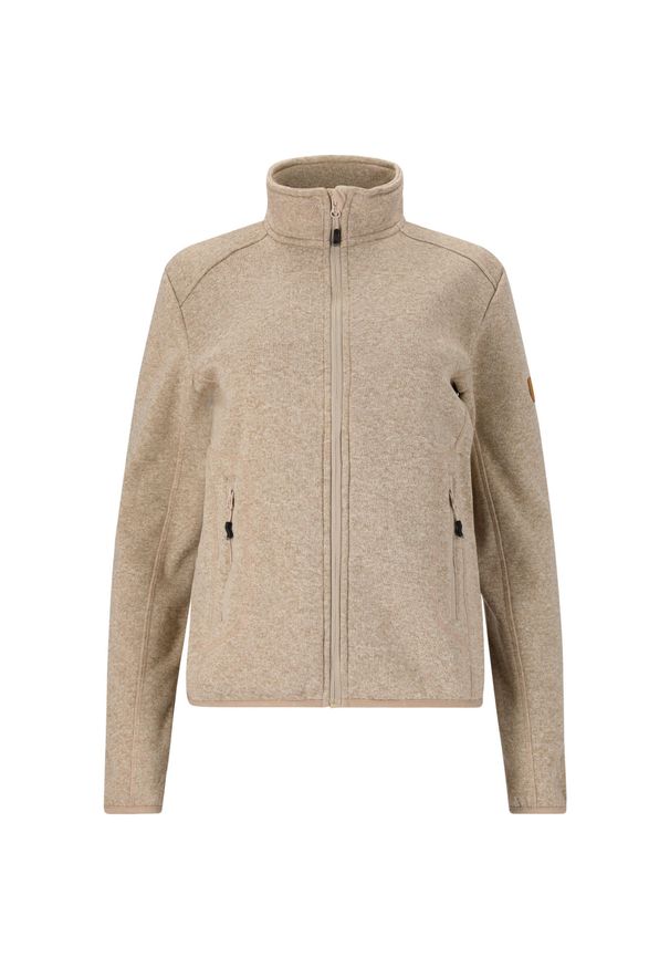 Damski polar Whistler Samani. Kolor: beżowy. Materiał: polar. Sezon: zima. Sport: narciarstwo