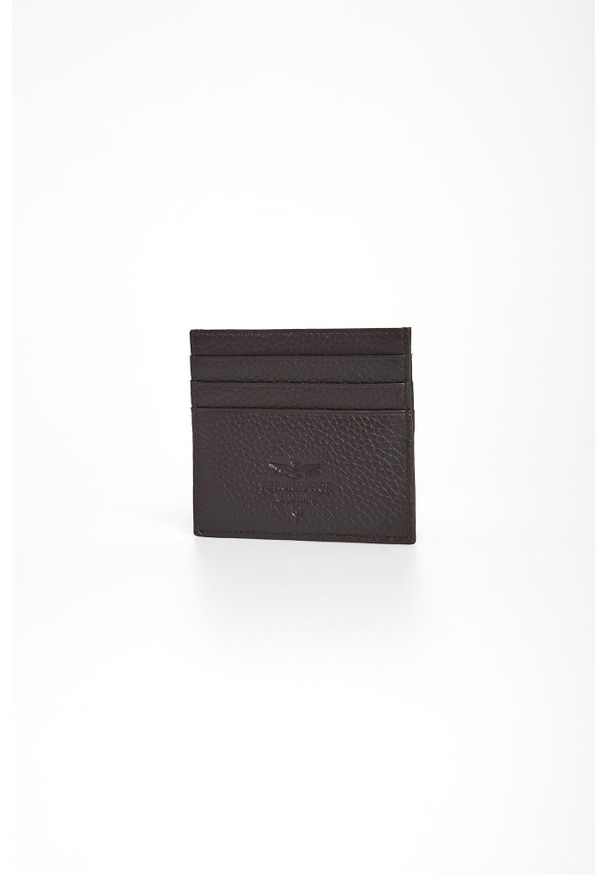 Aeronautica Militare - Portfel męski card holder skórzany AERONAUTICA MILITARE. Materiał: skóra