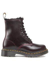 Dr. Martens Glany 1460 Serena 26238601 Bordowy. Kolor: czerwony. Materiał: skóra #1