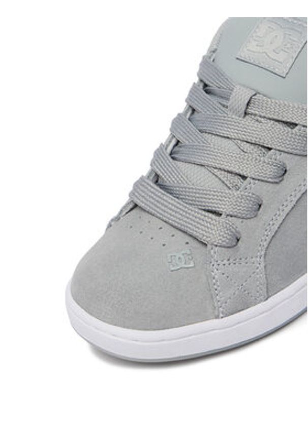 DC Shoes Sneakersy EO-COURT GRAFFIK SD DC02222025 Szary. Kolor: szary. Materiał: zamsz, skóra