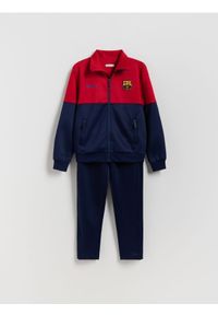 Reserved - Komplet FC Barcelona - granatowy. Kolor: niebieski. Materiał: dzianina #1