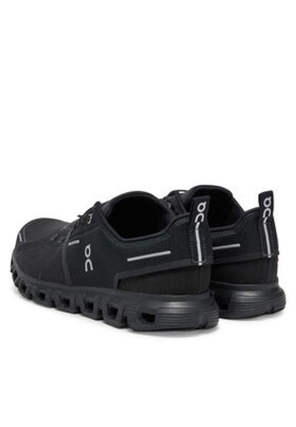 On Sneakersy Cloud 6 Wp 3MF10061043 Czarny. Kolor: czarny. Materiał: materiał