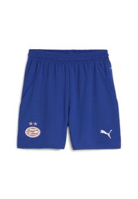 Puma - Młodzieżowe szorty PSV Eindhoven PUMA Cobalt Glaze White Blue. Kolor: niebieski, wielokolorowy, biały