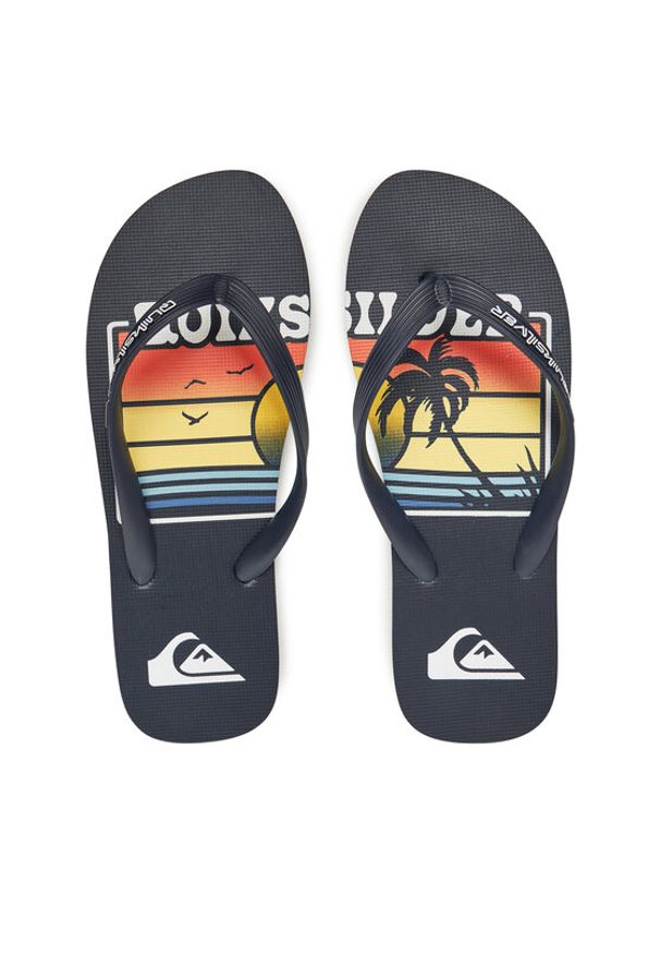 Quiksilver Japonki AQYL101371 Granatowy. Kolor: niebieski