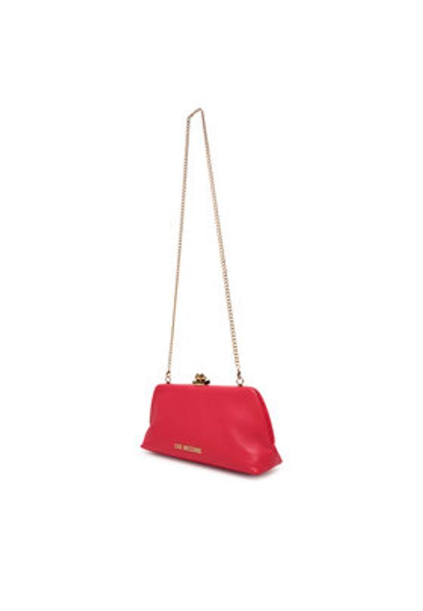 Love Moschino - LOVE MOSCHINO Torebka JC4287PP0MKP0615 Różowy. Kolor: różowy. Materiał: skórzane