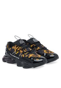 Versace Jeans Couture Sneakersy 79YA3SU2 ZSC94 G89 Czarny. Kolor: czarny. Materiał: materiał #5