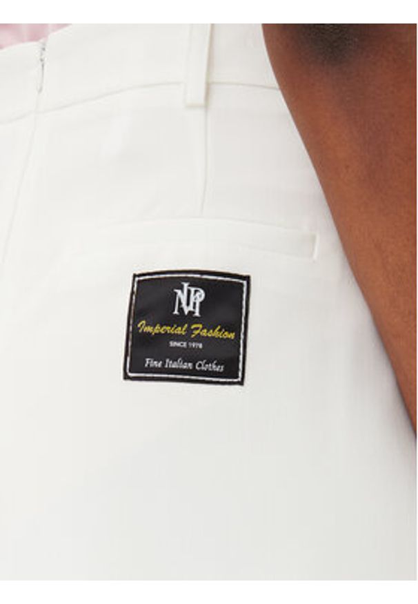 Imperial Spódnica mini GMA9JIC Écru Regular Fit. Materiał: syntetyk