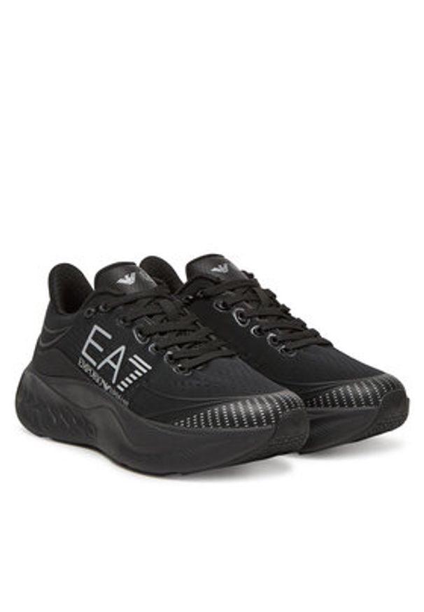 EA7 Emporio Armani Sneakersy X8X245 XK442 Q268 Czarny. Kolor: czarny. Materiał: materiał