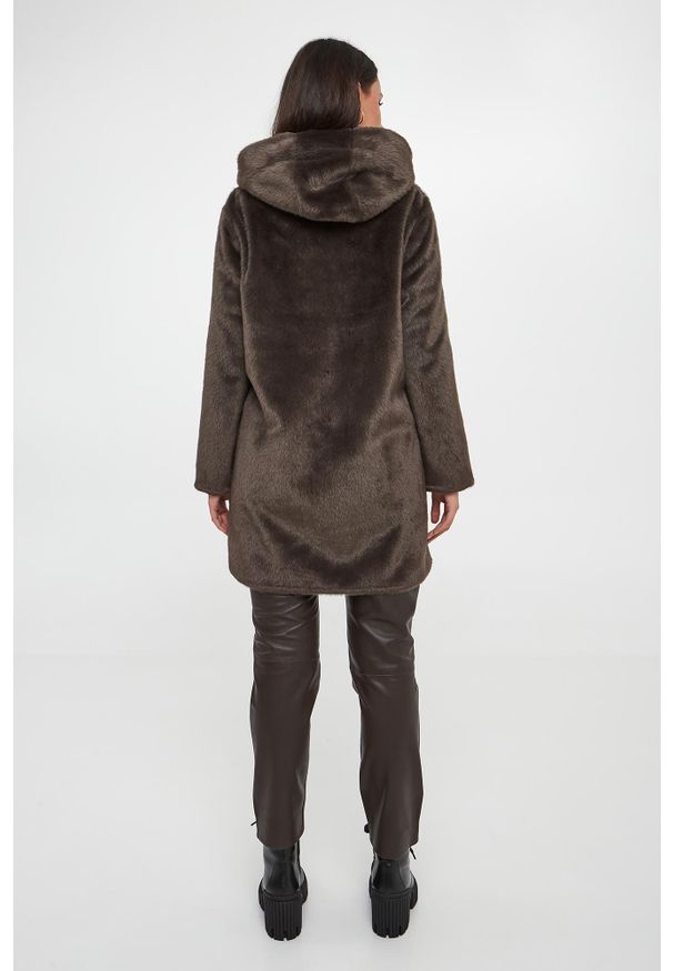 Kożuch damski dwustronny DIEGO M