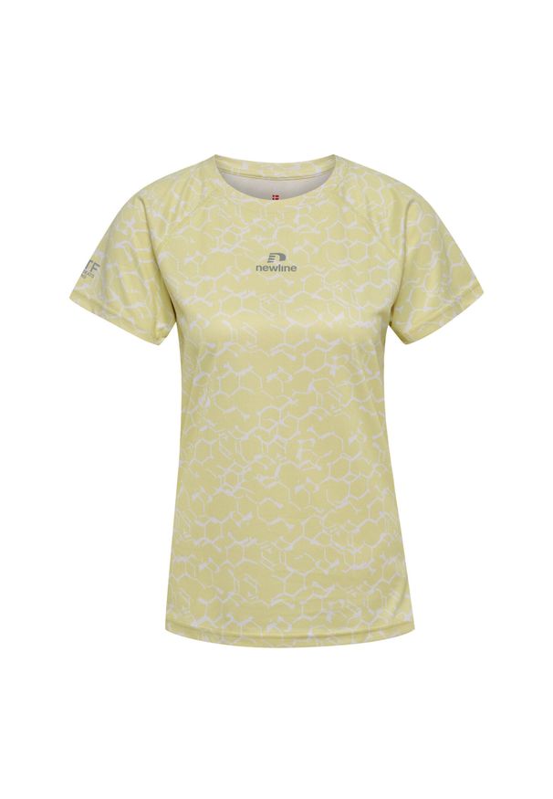 NewLine - Koszulka damska Newline Dopa Graphic. Kolor: zielony, szary, wielokolorowy. Materiał: tkanina. Sport: bieganie, piłka nożna