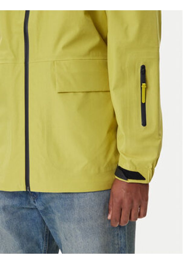 Calvin Klein Jeans Kurtka przejściowa Oxford LV04RC509G Żółty Relaxed Fit. Kolor: żółty. Materiał: syntetyk