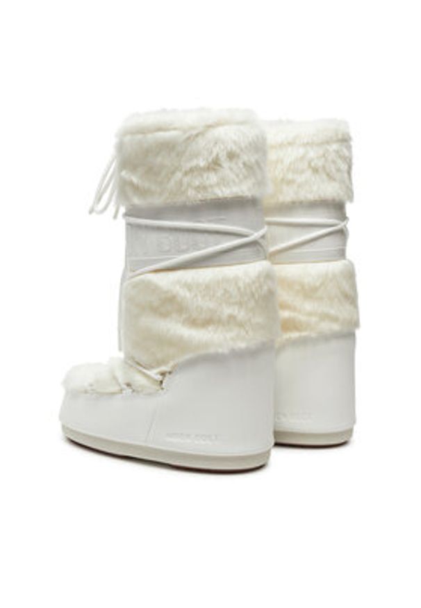 Moon Boot Śniegowce 80D1408900 Biały. Kolor: biały. Materiał: skóra