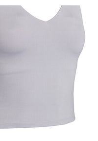 GIRLFRIEND COLLECTIVE - Girlfriend Collective Top Zoe 1024 Fioletowy Slim Fit. Kolor: fioletowy. Materiał: syntetyk