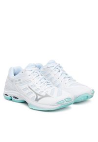 Mizuno Buty halowe Wave Voltage 2 V1GC2460 Biały. Kolor: biały. Materiał: skóra. Model: Mizuno Wave #3