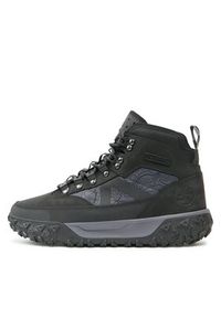 Timberland Sneakersy Gs Motion 6 Mid F/L Wp TB0A5XRG0151 Czarny. Kolor: czarny. Materiał: skóra, nubuk