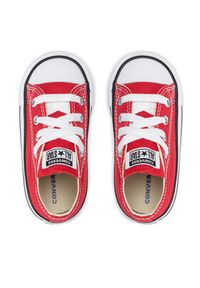 Converse Trampki Inf Chuck Taylor All Star Ox 7J236C Czerwony. Kolor: czerwony. Materiał: materiał #4