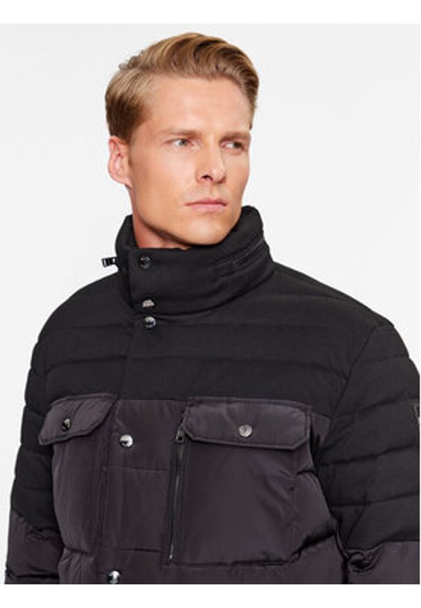 BOSS Kurtka zimowa Celinto 50497841 Czarny Regular Fit. Kolor: czarny. Materiał: syntetyk. Sezon: zima