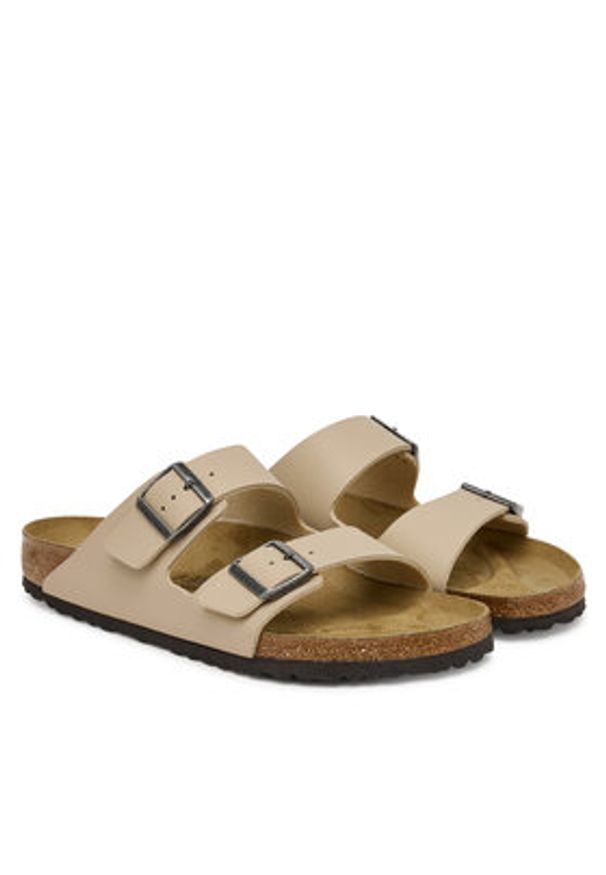 Birkenstock Klapki Arizona 1031490 Beżowy. Kolor: beżowy. Materiał: syntetyk