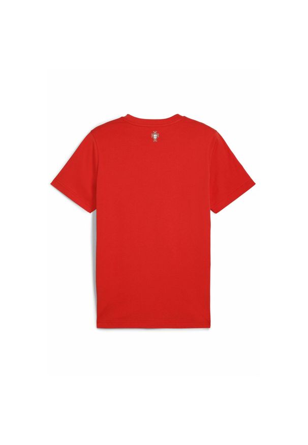 Puma - Męska koszulka Portugalia ftblNRGY PUMA Sport Red White. Kolor: biały, czerwony, wielokolorowy