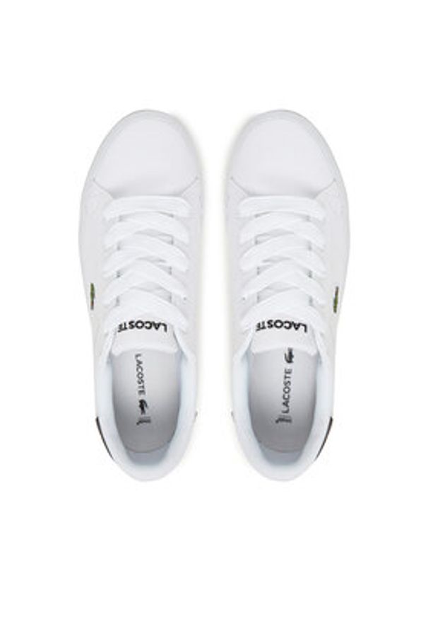 Lacoste Sneakersy 750CFA0034 Biały. Kolor: biały. Materiał: materiał