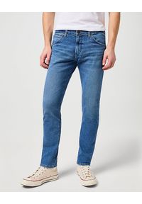 Wrangler - WRANGLER BRYSON MĘSKIE SPODNIE JEANSOWE JEANSY DŻINSY SMOKE SEA W14XYLZ71 112330721