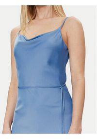 YAS Sukienka codzienna Thea 26028891 Niebieski Regular Fit. Okazja: na co dzień. Kolor: niebieski. Materiał: syntetyk. Typ sukienki: proste. Styl: casual #5