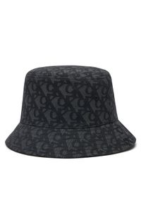 Calvin Klein Jeans Kapelusz Logo Jacquard Bucket Hat LV04K5059G Czarny. Kolor: czarny. Materiał: materiał, poliester