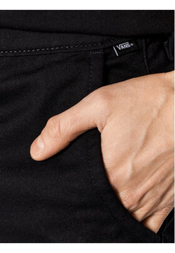 Vans Szorty materiałowe Authentic VN0A5FJX Czarny Relaxed Fit. Kolor: czarny. Materiał: syntetyk, bawełna