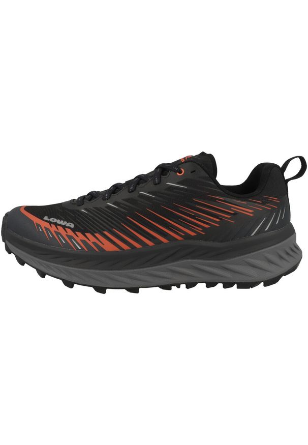 Buty trekkingowe męskie Lowa Fortux. Kolor: czarny. Materiał: materiał, syntetyk. Szerokość cholewki: normalna