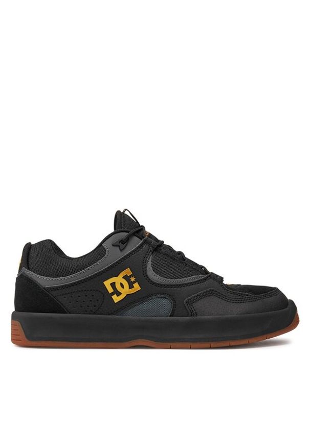 DC Sneakersy Kalynx Zero ADYS100819 Czarny. Kolor: czarny. Materiał: skóra