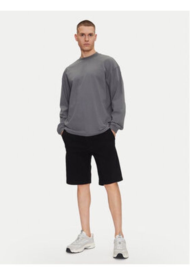 Hugo - HUGO Szorty materiałowe Dante242 50510605 Czarny Regular Fit. Kolor: czarny. Materiał: bawełna