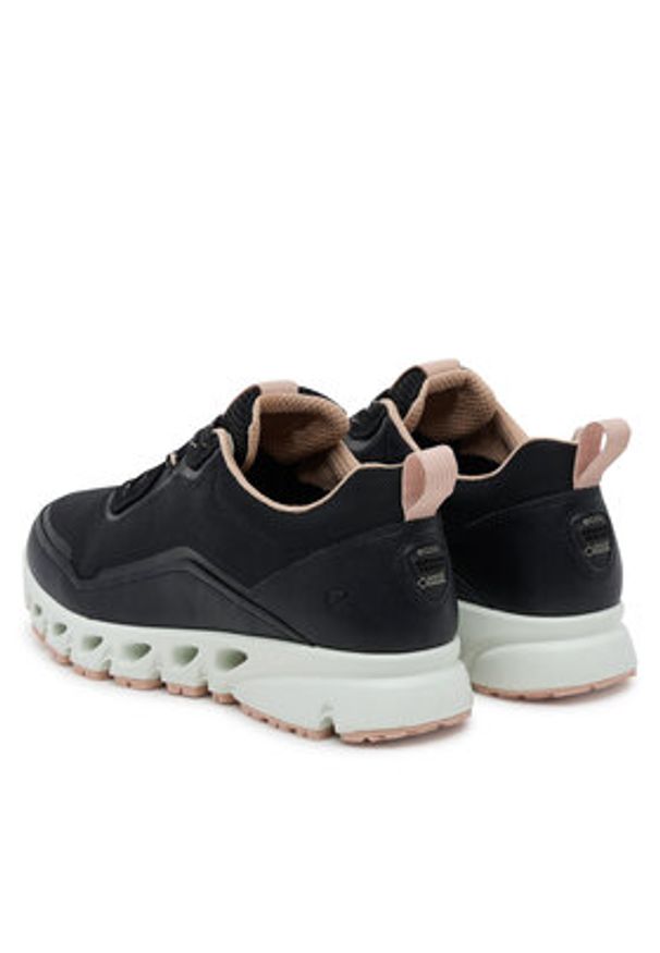 ecco - ECCO Sneakersy 88028361241 Czarny. Kolor: czarny. Materiał: materiał