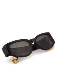 JACQUEMUS Okulary przeciwsłoneczne JAC5C1SUN Czarny. Kolor: czarny