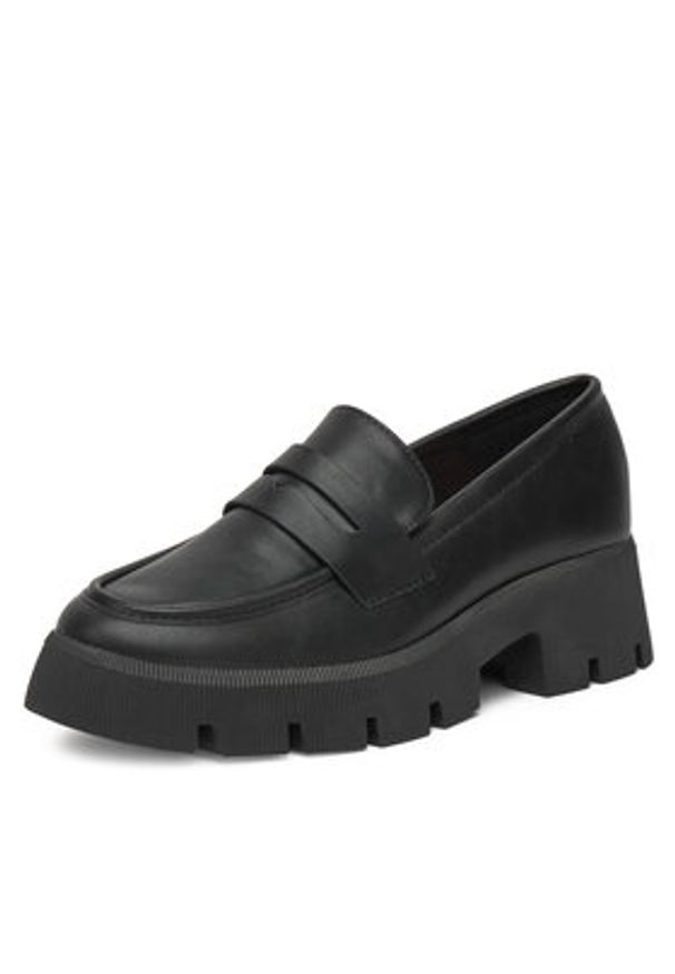 DeeZee Loafersy S-D2 Czarny. Kolor: czarny. Materiał: syntetyk, materiał