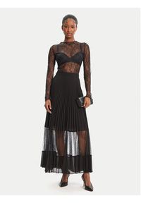 TwinSet - TWINSET Spódnica maxi 252TP2642 Czarny Regular Fit. Kolor: czarny. Materiał: syntetyk #5