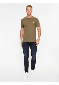 Guess T-Shirt M2YI36 I3Z14 Khaki Slim Fit. Kolor: brązowy. Materiał: bawełna #5