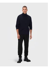 Only & Sons Golf Phil 22023202 Granatowy Regular Fit. Typ kołnierza: golf. Kolor: niebieski. Materiał: bawełna #6