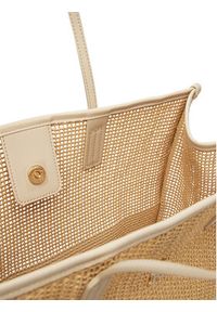TOMMY HILFIGER - Tommy Hilfiger Torebka Th City Summer Tote Woven AW0AW17640 Beżowy. Kolor: beżowy #4