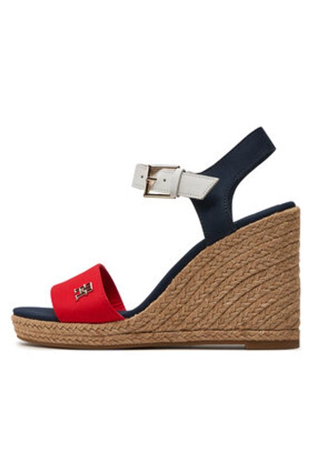 TOMMY HILFIGER - Tommy Hilfiger Espadryle FW0FW08053 Granatowy. Kolor: niebieski. Materiał: materiał