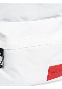 Bikkembergs Plecak "Rubber Patch" | E2CPME2X0035010 | Rubber Patch | Mężczyzna | Biały. Kolor: biały. Materiał: tkanina. Wzór: aplikacja #3