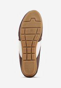 Renee - Brązowe Sneakersy Klasyczne Tenisówki z Zamszu Naturalnego Talanashta. Okazja: na co dzień. Kolor: brązowy. Materiał: zamsz #6