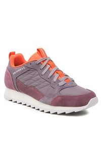 Merrell Sneakersy Alpine Sneaker J005182 Fioletowy. Kolor: fioletowy. Materiał: zamsz, skóra