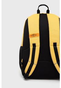 Superdry Plecak męski kolor żółty duży gładki. Kolor: żółty. Wzór: gładki