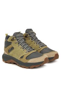 Merrell Trekkingi Tempo Sol Mid J038941 Zielony. Kolor: zielony. Materiał: skóra, zamsz. Sport: turystyka piesza #5