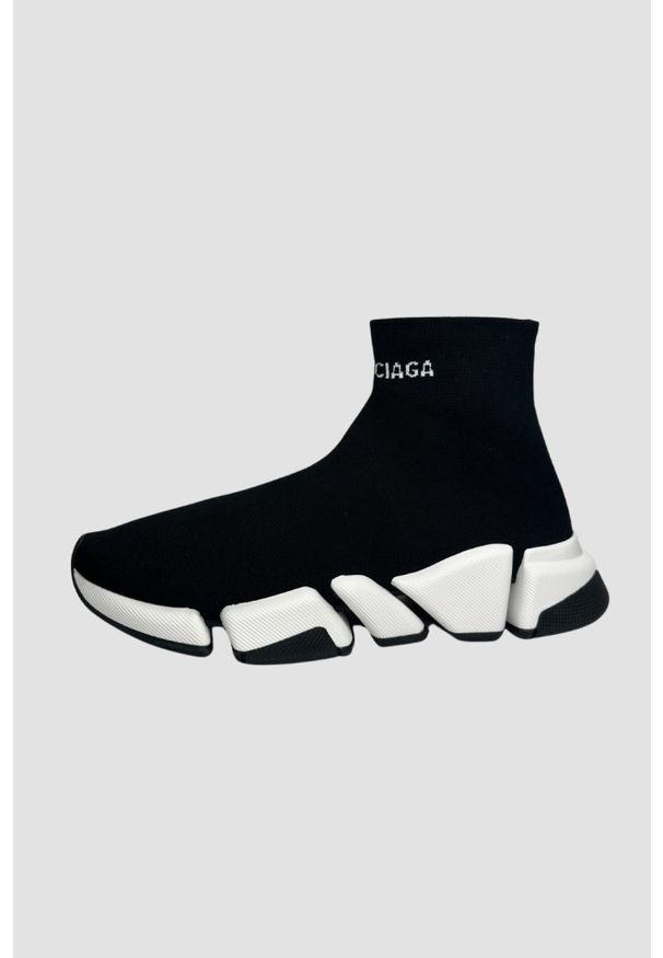 Balenciaga - BALENCIAGA Czarne buty SPEED 2.0 LT, Rozmiar 38. Kolor: czarny