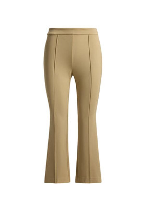 Lauren Ralph Lauren - LAUREN RALPH LAUREN Spodnie materiałowe 200P09085002 Beżowy Slim Fit. Kolor: beżowy. Materiał: wiskoza