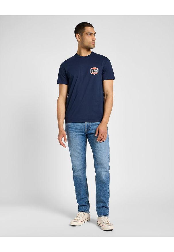 Lee - LEE MĘSKIE SPODNIE JEANSOWE DAREN ZIP FLY RIVERWAY 112355810