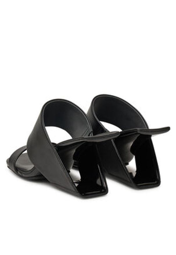 United Nude Klapki Loop Hi 1000501162 Czarny. Kolor: czarny. Materiał: skóra