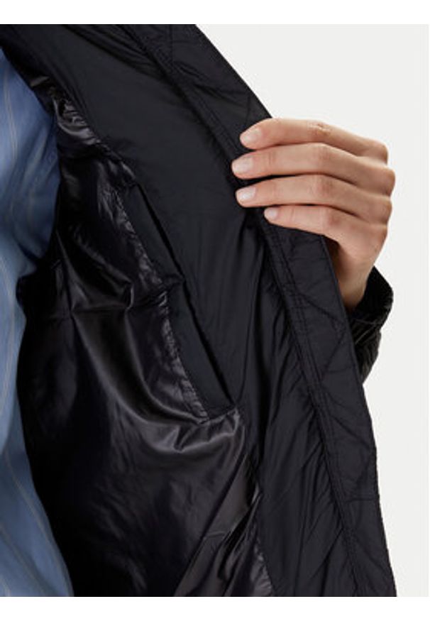 Tommy Jeans Kurtka zimowa DW0DW21619 Czarny Relaxed Fit. Kolor: czarny. Materiał: syntetyk. Sezon: zima