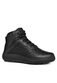 Geox Sneakersy U Nebula + Grip B Ab U46HFB 04654 C9999 Czarny. Kolor: czarny. Materiał: skóra
